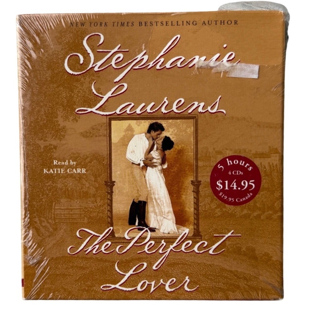 Stephanie Laurens The Perfect Lover Audiobook CD Regency Romance New Sealed